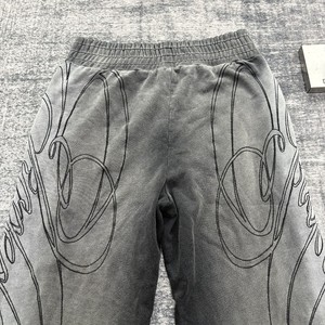 Pantalons de survêtement amples pour hommes avec logo brodé personnalisé de haute qualité, streetwear, pantalons de sport, fabricants de vêtements pour hommes - Product Image 5