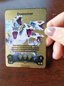 Carte de collection en métal en acier inoxydable plaqué or 24K <span class=keywords><strong>GX</strong></span> Charizard Trainer avec impression par gravure Série EX/<span class=keywords><strong>GX</strong></span> - Product Image 2