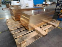 Plaque en bronze silicé C65500 QSi3-1, haute résistance 350MPa, 6% d'élongation, feuille résistante à la corrosion, fournisseur d'usine CN