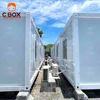 Cbox Maisons Modulaires Personnalisées de 20 Pieds, Bâtiment de Bureau, Gymnase Mobile, Salle de Classe, Magasin, Maison Conteneur Préfabriquée Démontable