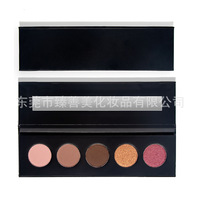 Palette de fards à paupières Well People Power, cinq fards longue tenue, hyper pigmentés, imperméables, magnétiques, mats, scintillants, couleur intense, vegan