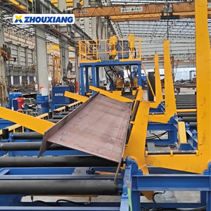 Ligne de production de soudage horizontal pour poutres en acier en forme de H - Product Image 3