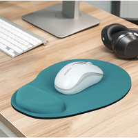 Tapis de souris avec repose-poignet pour ordinateur portable, clavier - Protection contre les radiations, design cylindrique, 23 cm * 18 cm * 2, en stock