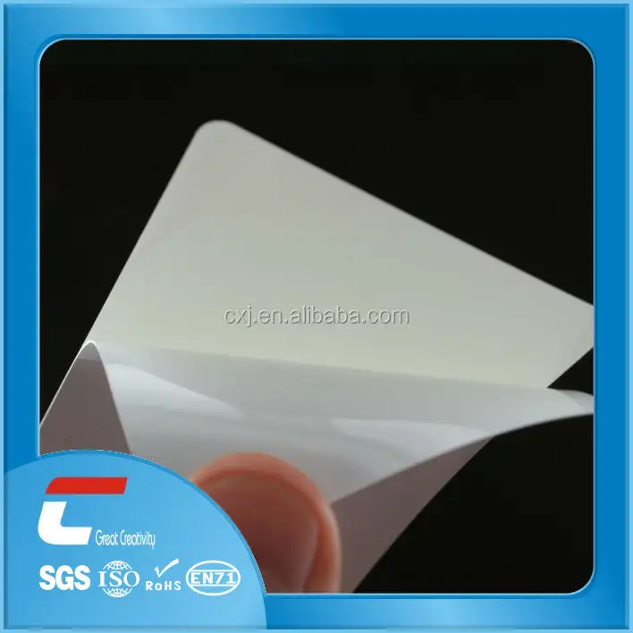 Venta al por mayor CR80 Pain White PVC Card Maker Imprimible PVC RFID Tarjetas Plástico Smart Card