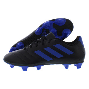 Scarpe da Calcio Adidas Goletto VII per Terreni Duri da Uomo Colore: Nero/Blu Reale/Blu Reale 100% Autentiche - Product Image 1