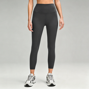 Pantalons <span class=keywords><strong>de</strong></span> <span class=keywords><strong>yoga</strong></span> personnalisés avec logo, en coton biologique <span class=keywords><strong>de</strong></span> bambou extensible, leggings <span class=keywords><strong>de</strong></span> sport pour femmes, collants <span class=keywords><strong>de</strong></span> sport - Product Image 3