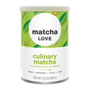 Matcha Love Culinary Matcha 3.5 Ounce Finely Milled Green Tea Leaves New Style Matcha Powder