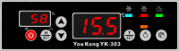 YK-303 Électronique Température Humidité Contrôleur Thermostat pour Incubateur D'oeufs