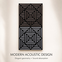 Panneaux acoustiques muraux modernes avec un design exquis, insonorisants pour salon, hôtel, appartement, hôpital