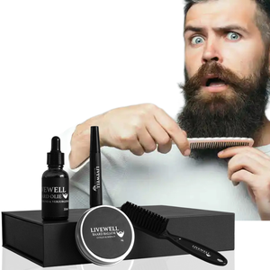 Suojiajie — <span class=keywords><strong>Kit</strong></span> de soins pour la <span class=keywords><strong>barbe</strong></span>, ensemble de 4 pièces, vente en gros - Product Image 2