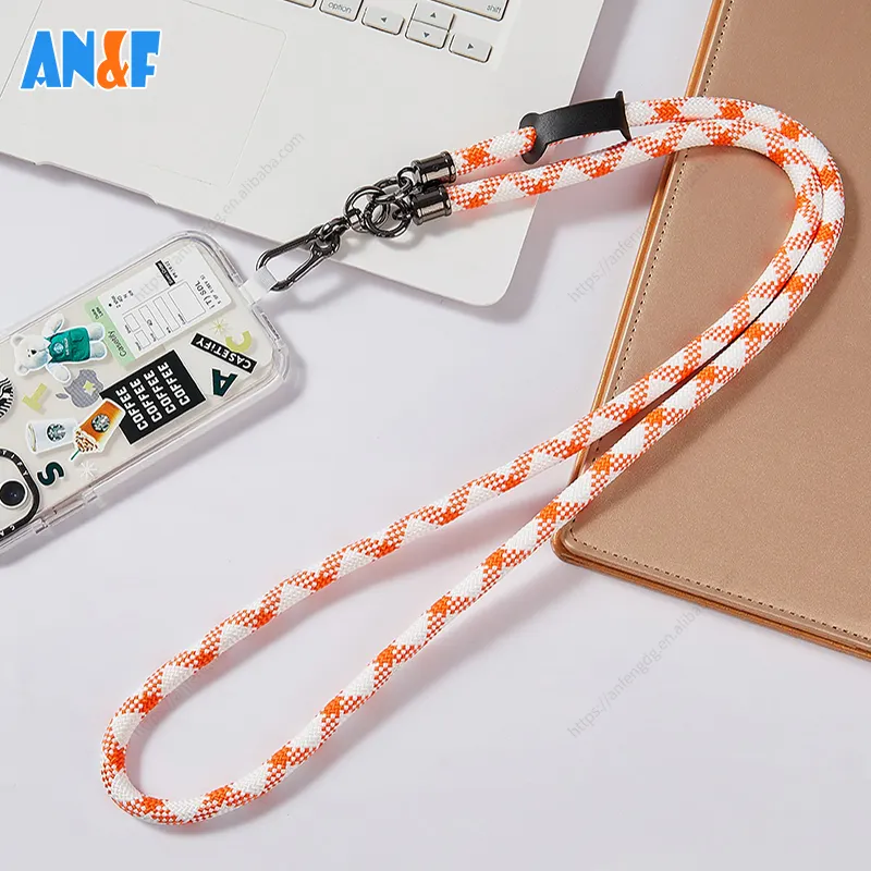 Universal mobile phone lanyard oblique span can be back thickened climbing rope strong and durable high-grade strap rope