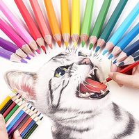 Crayons de Couleurs Multicolores Bon Marché, Personnalisables avec Logo, Promotionnels, en Boîte de 12 Couleurs