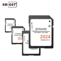 Navegación de coche con mapa SMIOST Navi para Mitsubishi A450 Pajero L200 Outlander Phev Micro sistema GPS tarjeta SD Android Uso automotriz