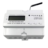 Compteur d'énergie triphasé AC industriel Acrel ADL400N-CT avec mesure bidirectionnelle, affichage numérique, précision de classe B