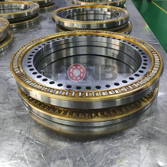 HONB Precision Axis Tilting Rotary Tables Slewing Bearings YRT650 650mm*870mm*122mm