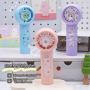 Nuevo Ventilador Recargable Turbo para Mascotas, Diseño Personalizado de Fábrica, 3 Velocidades, Batería de Litio de 300 mAh - Product Image 1