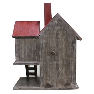 Luckywind צפות כפרי ממוחזר עץ כלוב צבועים בעבודת יד עתיק shabby שיק סגנון גן מקורה מקורה - Product Image 5