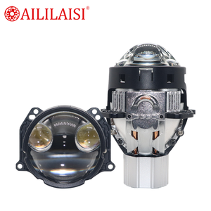 Nouveau 55W Bi LED 2 Lentille 3 Pouces Bifocal Éclairage Projecteur Phare 6500 Automobile Modification Universel pour Nissan <span class=keywords><strong>Gtr</strong></span> R35 - Product Image 1