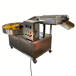 Máquina Rotativa de Recubrimiento en Polvo de Acero Inoxidable de Grado Alimenticio para Bolas de Pastel de Arroz <span class=keywords><strong>con</strong></span> Recubrimiento Uniforme - Product Image 5