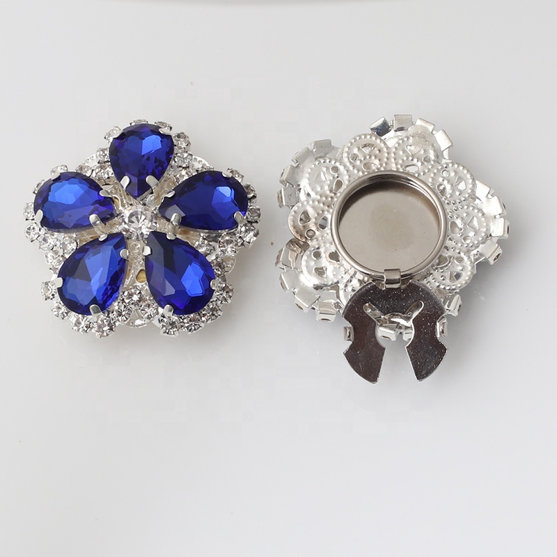 2 Couvre-boutons Perle Pour Chemise/robe – Décoratif, Forme Fleur, Facile à Clipser, Style élégant