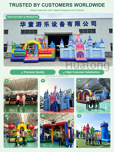 Castillo Inflable Comercial Huatong con Tobogán Acuático, Temática de Camiones, Castillo Inflable Combinado para Niños - Product Image 6