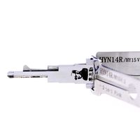 LISHI 2 en 1 HY15 HYN14R Clé laser Nouveau décodeur de voiture et combinaison de sélection de verrouillage Authentique pour Hyundai, Sonata NF K2