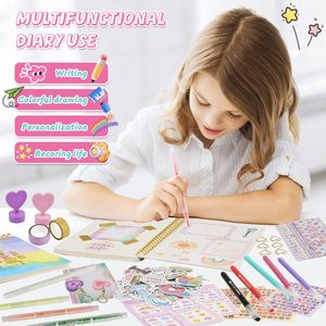 Kit <span class=keywords><strong>de</strong></span> <span class=keywords><strong>Manualidades</strong></span> <span class=keywords><strong>para</strong></span> Scrapbooking, Diario y Arte, Personalizado <span class=keywords><strong>de</strong></span> Fábrica, <span class=keywords><strong>para</strong></span> Adolescentes, Regalo <span class=keywords><strong>de</strong></span> Cumpleaños, Kit <span class=keywords><strong>de</strong></span> Papelería <span class=keywords><strong>para</strong></span> Diario DIY - Product Image 4