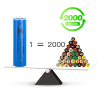 Melasta grosir siklus dalam Lifepo4 3.2V 1400mAh isi ulang baterai IFR18650 sel Lithium besi fosfat Baterai untuk lampu