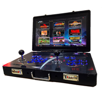 Console de jeu portable pliable Pandora 3D SAGA de 21 pouces, machine d'arcade de table pour divertissement familial parent-enfant