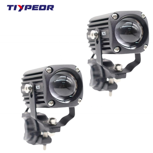 TIYPEOR バイク用ワイヤレススイッチ 50W スポットライト IP68 防水 フォグライト CNC アルミ ハイ/ロービーム 補助駆動ヘッドライト - Product Image 2