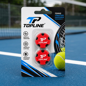 Amortisseurs de vibrations pour raquettes de tennis en silicone avec logo personnalisé, vente en gros, absorption des chocs pour raquettes, approvisionnement en vrac - Product Image 1