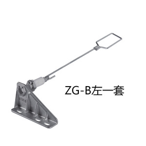 Automatic Reset Mechanism Stainless Steel Freezer Door <b>Hinge</b> Easy Installation Commercial Refrigerator Cabinet Parts - Product Image 2