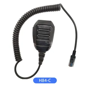 H84-C factory OEM ODM RJ tipo microfono altoparlante ricetrasmettitore veicolo per autoradio mobile Kenwood TYT QYT