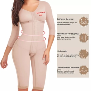 Vente en gros Colombianas Shapewear BBL Stage 2 Ceinture à haute compression Courbes longues Sablier Post-chirurgie Shapewear pour Spandex - Product Image 2