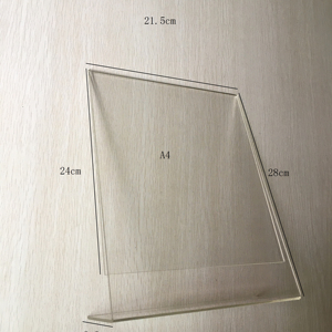 Giá Đựng Thẻ Thực Đơn <span class=keywords><strong>Acrylic</strong></span> Hình Chữ T Chữ I Hình Tam Giác Cá Nhân Nhà Máy A4 A5 A6 Lều Để Bàn Bằng <span class=keywords><strong>Acrylic</strong></span> Bán Sỉ - Product Image 1