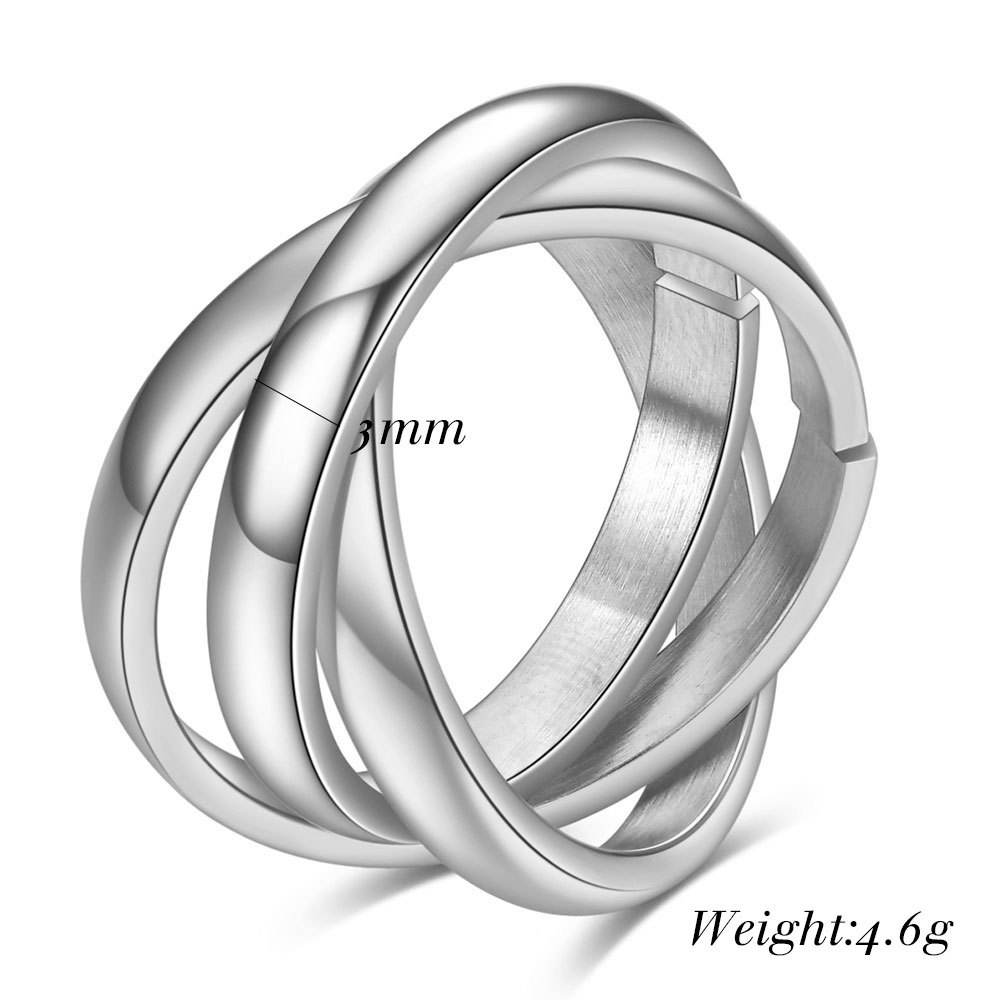 Anello In Acciaio Inossidabile Nero - Unisex, Vintage, Per Coppie, Misure 12-35 - Foto 4