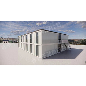 Maison conteneur pliable rectangulaire, épaisseur standard, design minimaliste respirant pour usage résidentiel - Product Image 4