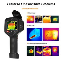 HTI HT-A10 Infrared Thermal Imaging Camera Handheld PCB Repair Temperature Instrument Water Leak Detector Plastic Material ODM