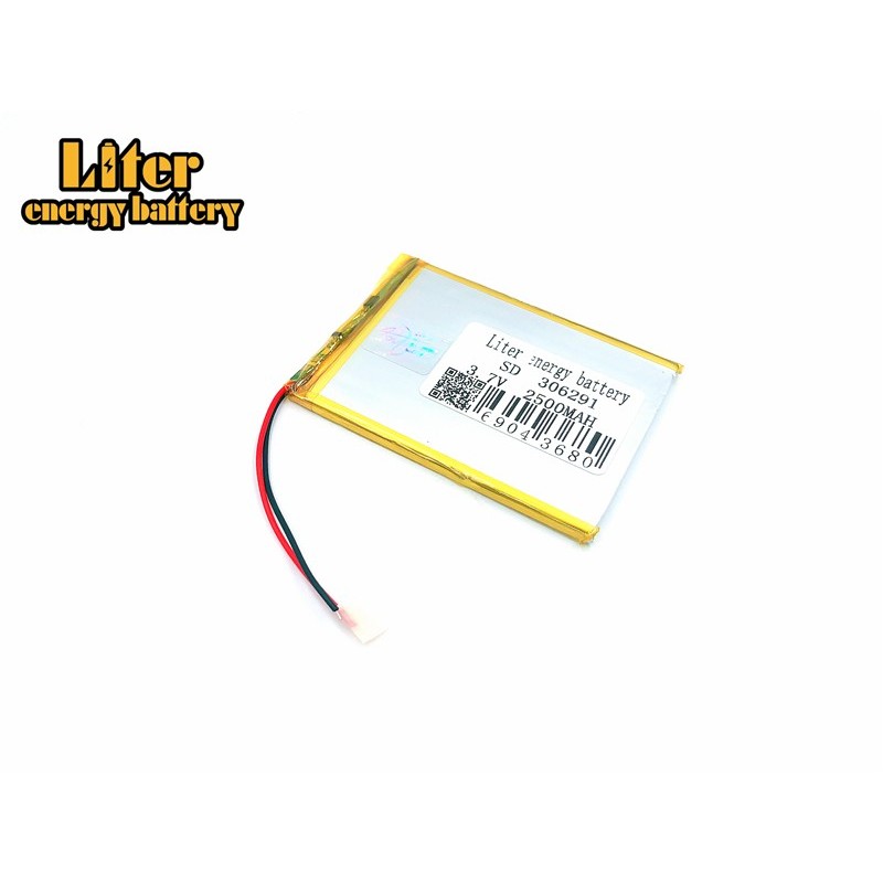 Литий-полимерный аккумулятор с платой для Gps планшетного ПК, размер 306291, 306090, 3,7 в, 2500 мАч, цифровые продукты