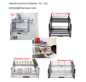 Pabrik OEM dinding dapur kabinet angkat sistem keranjang tarik ke bawah untuk organiser dapur - Product Image 6