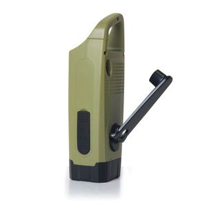 Lampe de tente solaire portable d'extérieur, générateur manuel, lampe torche, radio de prévention des catastrophes, banques d'alimentation de survie pour charge d'urgence - Product Image 1