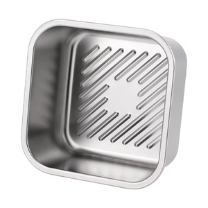 Wholesale Kitchen Food Storage Container Set Stainless Steel Reusable Airtight <b>Lid</b> Fruit <b>Bin</b> Metal Plastic <b>Bins</b> & Boxes - Product Image 4
