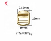 LiHui – Accessoires de quincaillerie professionnels de luxe en alliage de zinc, boucle de ceinture moulée sous pression, revêtement écologique, logo personnalisé