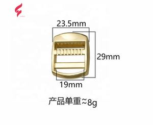 Herrajes para Bolsos LiHui, Hebilla de Aleación de Zinc para Mochila, Hebilla de Ajuste para Bolso, Hebilla Lateral Fundida a Presión con Recubrimiento para Bolsos - Product Image 3