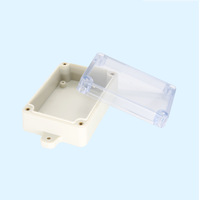 Piccole custodie per batterie in plastica per esterni montaggio a parete personalizzato con coperchio coperchio custodia per elettronica in Abs scatola per batterie impermeabile