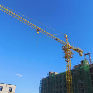 Grúa Torre Plana Zoomlion QTZ50 de 5 Toneladas y 50 Metros con PLC y Motor, Modelo 2019-2022, Certificada para Construcción en EAU - Product Image 6