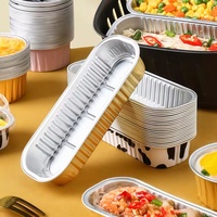 Großhandel Aluminiumfolienbehälter und Aluminiumfolien-Lebensmittelbehälter für Schul-Lunchboxen und Kuchenstücke