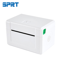 Putih 3-inch Thermal Label stiker Printer saham Barcode Printer