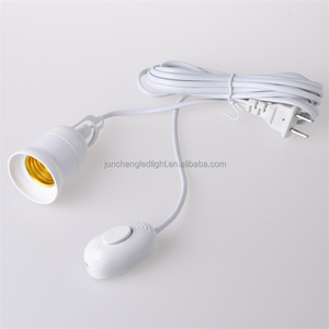 Kit de cables de lámpara de Suecia personalizado, <span class=keywords><strong>enchufe</strong></span> de luz E27 <span class=keywords><strong>y</strong></span> abrazadera, Base de <span class=keywords><strong>enchufe</strong></span> de lámpara E27 de noche pequeña <span class=keywords><strong>con</strong></span> <span class=keywords><strong>interruptor</strong></span> de <span class=keywords><strong>portalámparas</strong></span> de <span class=keywords><strong>enchufe</strong></span> europeo - Product Image 6