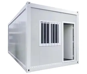 Feito modular kit conjunto estrutura plana embalado isolamento pré-fabricado recipiente casa